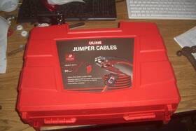 134444 Uline Jumper Cables 2 Gauge Heavy Duty 20 Feet
