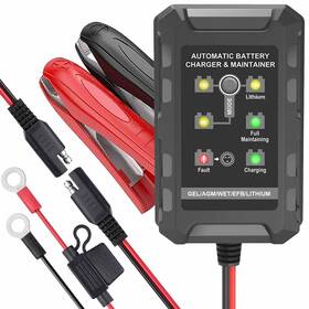 Epa1020-0612f Universal Lead-acid Battery Lithium-ion Charger/maintainer For 6v 12v 5ah 7ah 10ah