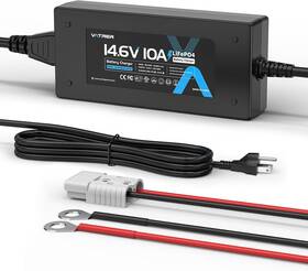 Vatrer Power 615870143742 12v 10a Lithium Battery Charger 14.6v Lifepo4