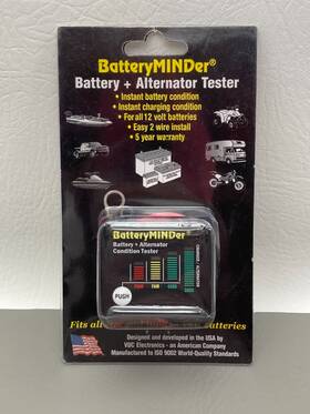 12104 Vdc Electronics Battery Minder 12v Plus Alternator Tester