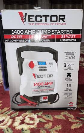 1123456529 Vector Jump Starter/ Air Compressor 1123456529 Vector Jump Starter/ Air Compressor