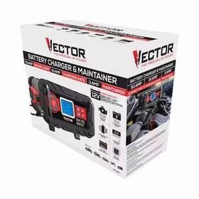 B0bjpg5hyd Vector 15amp Automatic 12v Battery Charger With 50amp Engine Start And Alternator Check