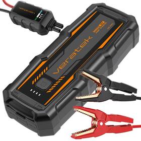Vt-jv8pbk Veratek Reelcharge - V8 Pro 3000a Car Battery Jump Starter Portable 8.0l