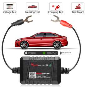 Ad100-b Vgate Car Battery Monitor Tester 4.0 Voltage Meter Analyzer Bluetooth 6 20v