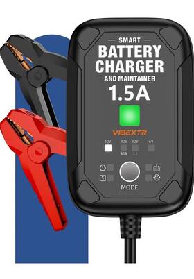 X004xiqpzz Vibextr Smart Battery Charger And Maintainer 1.5a 12v