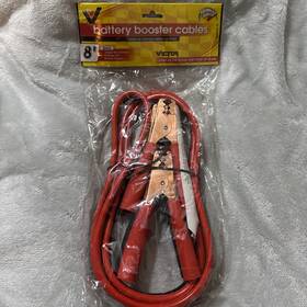 00660-8 Victor 8 Inch Booster Jumper Cables 10 Gauge 150 Amp Copper Wire Clamps Bell Tm 00660-8 Victor 8 Inch Booster Jumper Cables 10 Gauge 150 Amp Copper Wire Clamps Bell Tm