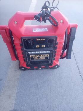 371432320 Viking Pro Series 3400a Portable Jump Starter Power Pack 12/24v