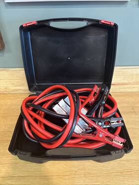 56236 Viking 20ft 2ga Heavy Duty Jumper Cables With Case