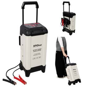 Wch 699914337748 Electric Wheeled Automatic Car Battery Charger 250a Engine Starter For 6v And 12v