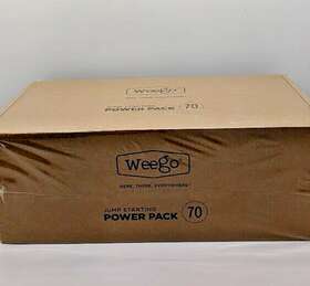 Weego-70 Weego 090146000705 70 12-volt Portable Lithium Jump Starter With Patented Smarty Clamps