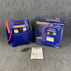 1ymn2 Westward Model 12v Jump Starter With Tire Inflator Works 1ymn2 Westward Model 12v Jump Starter With Tire Inflator Works