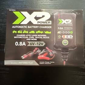 Slc10002a X2 Power X2power 0.8a Automatic Battery Charger 6v/12v Lead-acid Open Box New