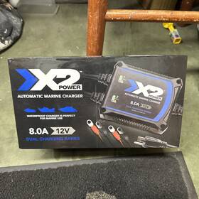 Slc10018a X2 Power Automatic Marine Charger 12v 8.0a Dual Banks