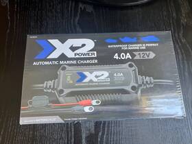 X2power 842857129141 Automatic Marine Battery Charger 4.0a 12v Open Box