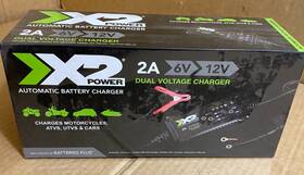 X2power 842857147954 Automatic Battery Charger 2a 6v 12v New In Box