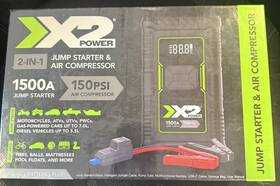 Slc10327 X2power 1500a 2-in-1 Jump Starter And 150psi Air Compressor Bp0669