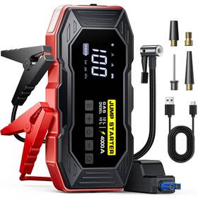 4000a Xiauodo 059648570098 Portable Car Jump Starter Air Compressor 12v 160psi 4000a Xiauodo 059648570098 Portable Car Jump Starter Air Compressor 12v 160psi