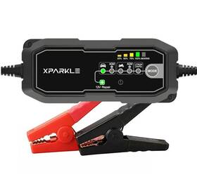 Sk-990004 Xparkle Abc01 12v Smart Auto Battery Charger For Car Truck 65 Watt 4.3 Amp Used