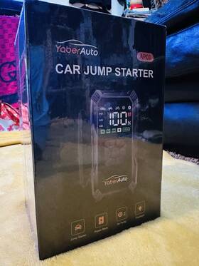 Cep2003 Yaberauto 9-in-1 Jump Starter With Air Compressor 5500a 150psi Portable Car Batt