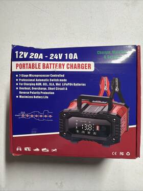 Bc20r-yh3-g Yonhan 12v 20a 24v 10a Battery Charger Maintainer And Desulfator