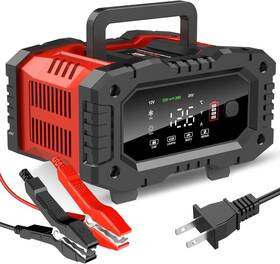 Yooya005 Yooya 860011356233 20 Amp Car Battery Charger 12v/24v Smart Automatic Automotive 7-stag