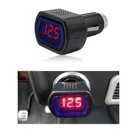 Yourkar-2440cl Yourkar Car Led Voltmeter Dc 12v 24v Battery Voltage Digital Panel 1 Pcs