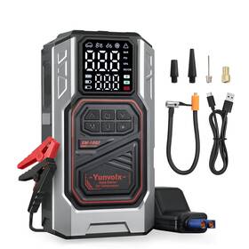 Xm-1002 Yunvolx 3000a Portable Car Jump Starter With Air Compressor Usb Led Flashlight