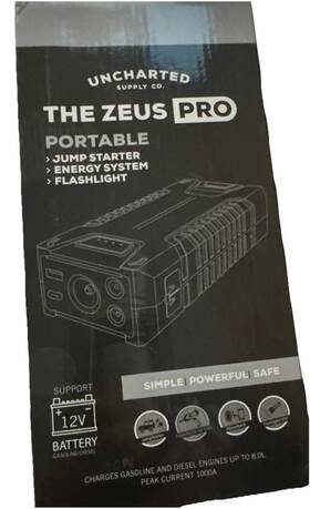 Su-z7u-u-8k Zeus The Portable Jump Starter