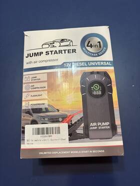 Zundian 644134746238 Car Battery Jump Starter Portable Up To 6.0l Gas And 3.0l Diesel