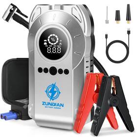 6000a Zundian 644134746351 Jump Starter With Air Compressor Portable Car Battery Jumper S 6000a Zundian 644134746351 Jump Starter With Air Compressor Portable Car Battery Jumper S