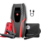 12V Auto Jump Starter Pack With Air Compressor, Peak Current 2000A, Car Lithi.... Fixed Price $52.12.