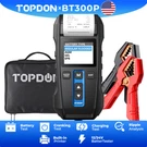 Topdon BT300P 24V 12V Heavy Duty Truck Battery Tester Cranking &charging Tests. Fixed Price $79.99.