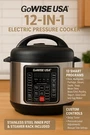 Gowise Pressure Cooker 22623 8 Quart. Fixed Price $39.99.