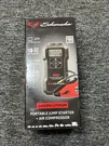 Schumacher SL1686 1800PA Lithium Portable Jump Starter + Air Compressor. Fixed Price $99.99.