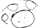 Burly Brand B30-1272 Extended Handlebar Cable Brake Line Kit For Sportsters. Fixed Price $194.36.