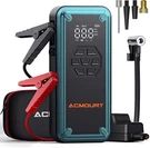 Tire Inflator Portable Air Compressor 12V Car Battery 7000A Jump Starter 150 Psi. Fixed Price $99.99.