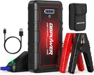 Dbpower Jump Starter 2500A Peak 74WH Portable Car (up To 10L Gas.... Fixed Price $82.86.