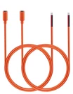 Tonton DC7909 8MM Power Pigtails Cable 3.3FT, 12V Female Plug Bare Orange. Fixed Price $11.49.