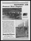 1930 Reed Air Filter Co. Louisville Kentucky Cooper Compressors Vintage Print Ad. Fixed Price $14.95.