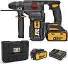 Caterpillar DX21 4-IN-1 Brushless Cordless Hammer Battery And Charger. Fixed Price $309.99.