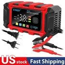 6AMP Smart Battery Charger 12V Auto Trickle Maintainer For Car Marine Lawn Mower. Fixed Price $17.99.