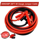 Gauge 5000AMP 20FT Jumper Cables Automotive Booster For Car Van. Fixed Price $52.15.