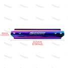 Universal Spoon Neo Chrome Aluminum Car Battery Tie Down Mount Bracket Brace Bar. Fixed Price $14.39.