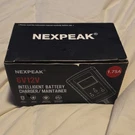 Nexpeak 6V12V Intelligent Battery CHARGER/MAINTAINER12V 12AH 1.75A. Fixed Price $15.00.