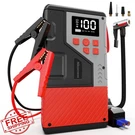 Nikocreos Jump Starter Air Compressor 3000A Grey. Fixed Price $94.99.