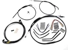 Burly Handlebar Cable/line Kit For 14" Hangers Black #B30-1193 Harley Davidson. Fixed Price $378.10.