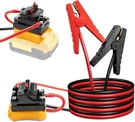 Jumper Cables For Dewalt 20V Batteries, With Switched Waterproof Circuit Breaker. Fixed Price $45.50.