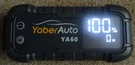 Yaber Auto YA60 12V Battery Booster Portable Charger 8000A Jump Starter. Fixed Price $99.99.