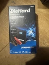 Diehard Power Ahead Lithium-ion Pack & Jump Starter, P/n 43448,OPEN. Fixed Price $24.00.