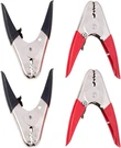 Heavy Duty Battery Jumper Cable Clamps - Set Of 4, 1100A Capacity, Insulated Par. Fixed Price $26.76.